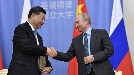 انتهاء اجتماع استمر 4 ساعات بين الرئيسين الروسي والصيني