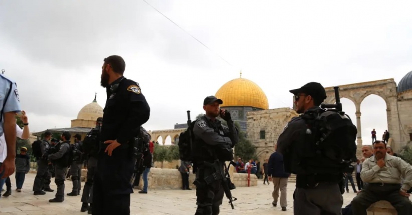 Jerusalem and Al-Aqsa... incursions... restrictions, strict measures, and attacks on guards