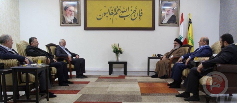 تفاصيل اجتماع نصر الله مع حركة حماس برئاسة هنية