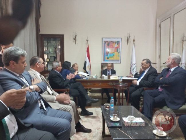 رمزي رباح يلتقي الأمانة العامة لاتحاد المحامين العرب في القاهرة