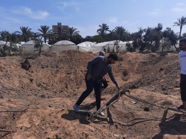 كشف خسائر القطاع الزرعي  خلال العدوان