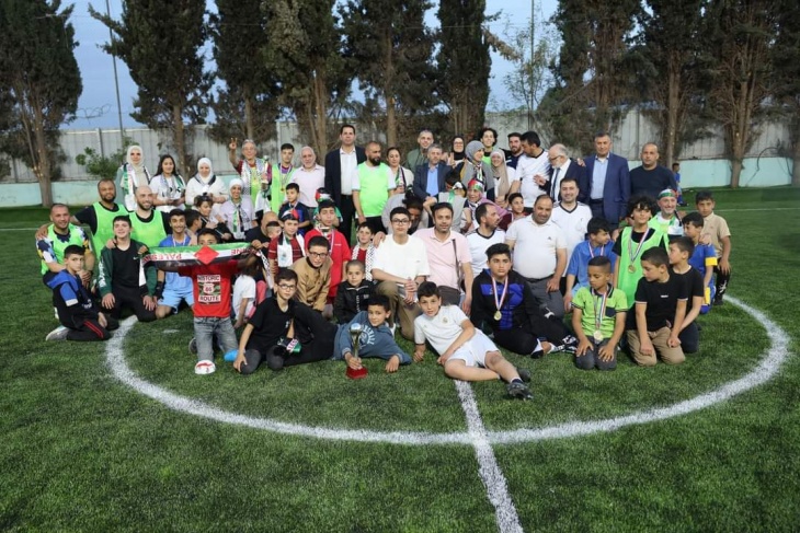 افتتاح ملعب للخماسيات في بيت الخليل الخيري للأيتام
