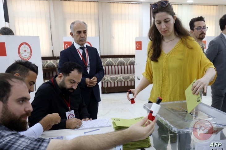 انطلاق تصويت الجولة الثانية للانتخابات الرئاسية في تركيا