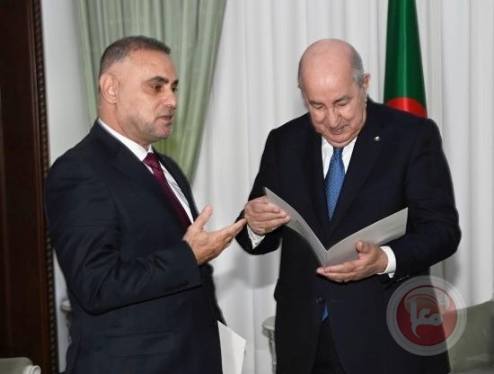  الرئيس عباس يبعث برسالة هامة لنظيره الجزائري