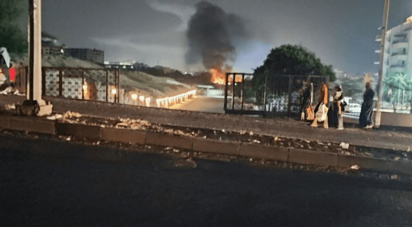 انفجار بموقع للمقاومة في غزة 