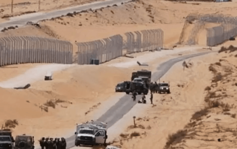 إذاعة الجيش الاسرائيلي تكشف تفاصيل ما حدث على الحدود مع مصر