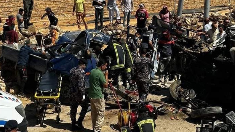 الأردن: 8 وفيات و13 إصابة في حادث سير بالمفرق