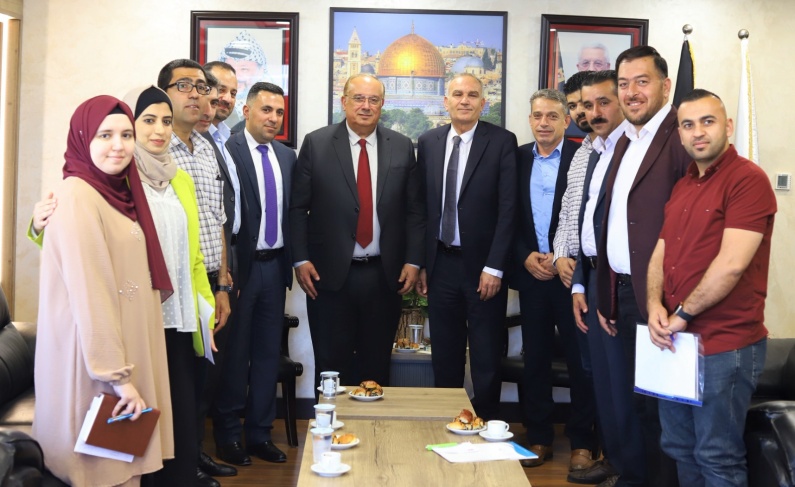 سدر وأبو مويس يبحثان آليات تعزيز منظومة &quot;حكومتي&quot; في قطاع التعليم العالي.