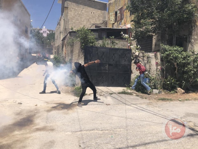 Injuries from metal bullets and suffocation as a result of the occupation’s suppression of the Kafr Qaddum march