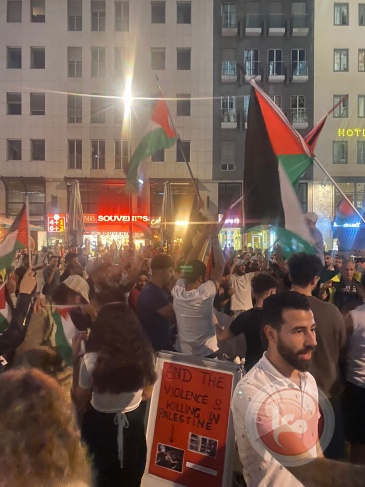 النمسا: مظاهرة منددة بعدوان الاحتلال على جنين (صور)