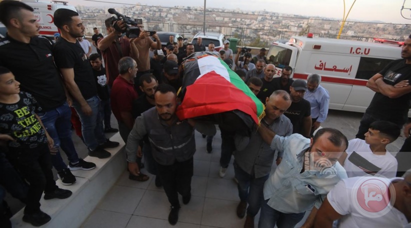 تشييع جثمان الشهيد علاء قيسية في بلدة الظاهرية 