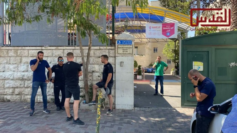 The occupation stormed the Dar Al-Tifel Al-Arabi school in Jerusalem