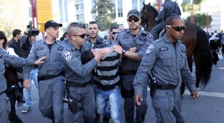 The Israeli police arrest a young man from Jenin inside the 48 territories