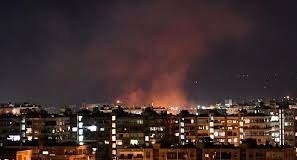 Two soldiers were injured in an Israeli aggression targeting the vicinity of Damascus
