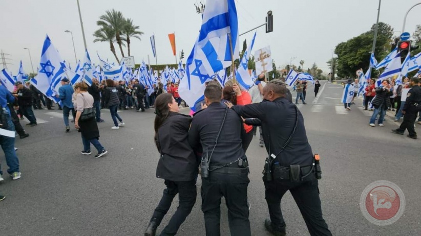“Weakening the judiciary”: Protesters block the entrances to the Knesset and settlement contacts, without results