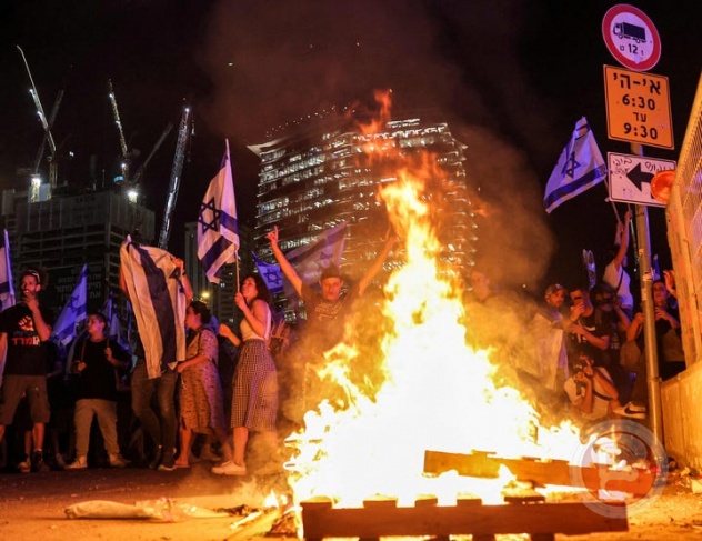 Protests prevail in Israel..violent clashes and arrests in Tel Aviv, and demonstrators run over