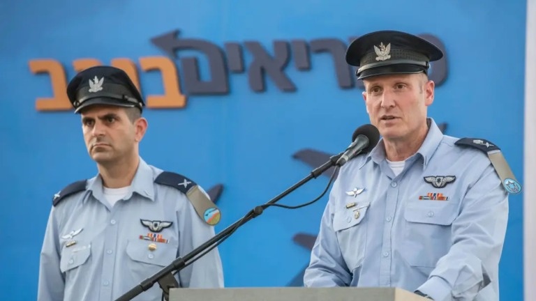 The commander of the Israeli Air Force warns against exploiting "enemies of Israel"  to the crisis within the army