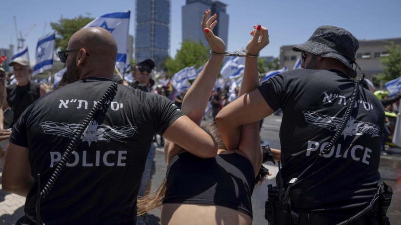 54 Israelis freeze their volunteering in the police, rejecting the judicial amendments