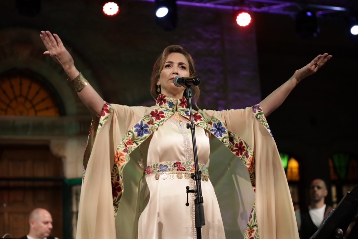  الفنانة دلال أبو آمنة تحيي أولى أمسيات مهرجان القدس 2023 