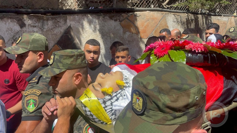 The funeral of the martyr Ramzi Hamed in Silwad