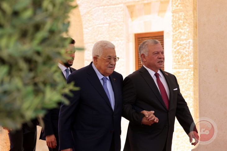 الرئيس يثمن مواقف ملك الاردن الرافضة لتهجير شعبنا