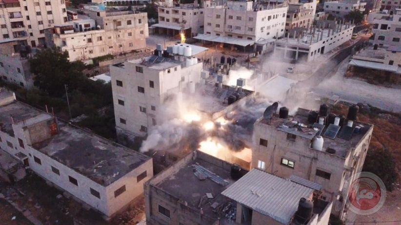 Witness - The occupation forces bombed the house of the martyr Kharousha