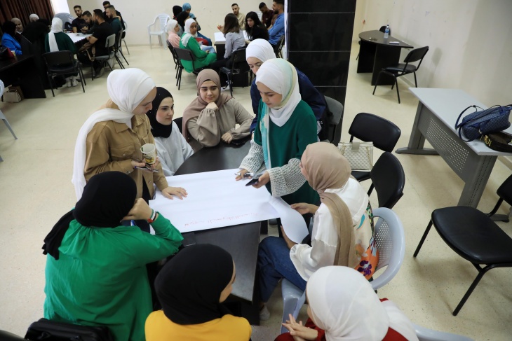 ورشتا عمل في الجامعة العربية الأمريكية حول إدارة الضغوط النفسية ومهارات تطوير الذات