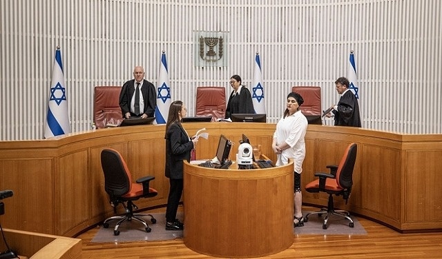 "Israeli Supreme Court"  Rejects adjournment of petition against dismissal of reasonableness argument