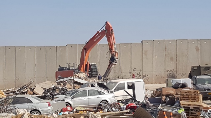 Demolition orders in Al-Sawwanah - demolition and bulldozing in Anata