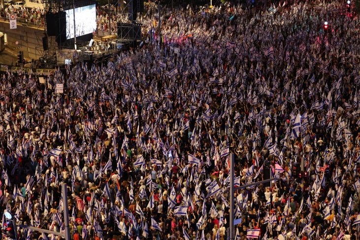 Tens of thousands demonstrate against Netanyahu's government for the 36th week in a row
