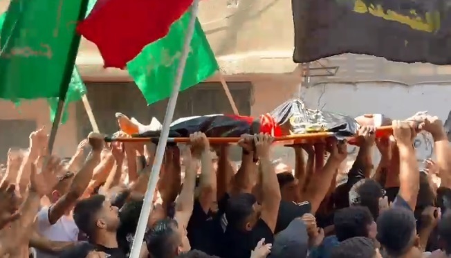 Watch - the funeral of the child martyr Milad Al-Rai in Al-Arroub camp