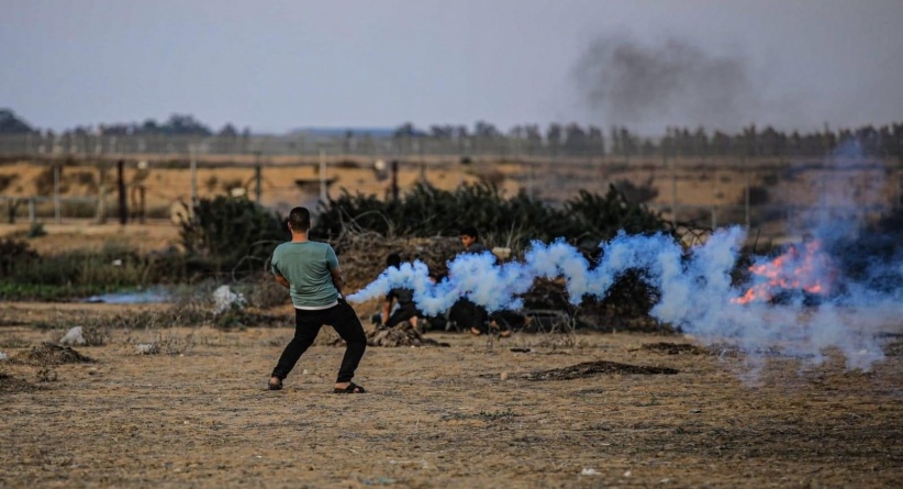Aerial and artillery bombardment - dozens were injured by bullets on the eastern border of Gaza