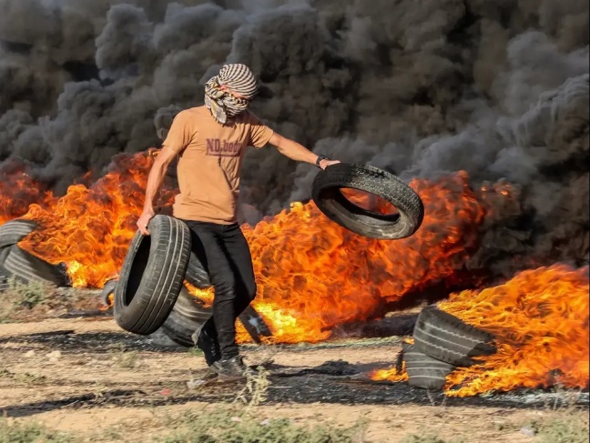 Bullet injuries. Demonstrations renewed for the seventh day on the Gaza border