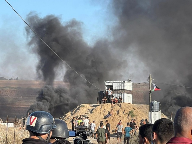 Occupation aircraft bombed two resistance observatories in Gaza