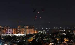 An Israeli aggression targets military sites in Damascus