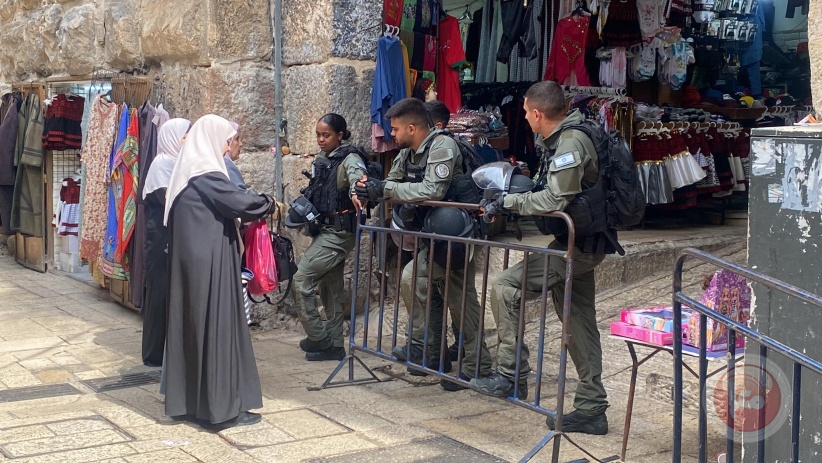 1,435 settlers stormed it. Elderly people were prevented from entering Al-Aqsa and prohibited from praying there