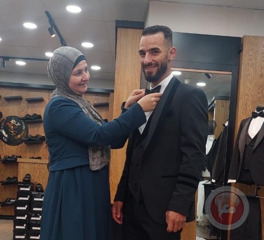 The detained groom, Muhammad al-Bakri, is transferred to administrative detention on his wedding day
