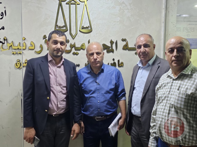  نادي الاسير يجتمع  مع نقابة المحامين الأردنيين 