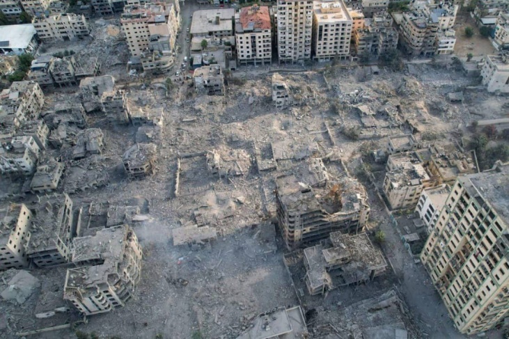 حصيلة المباني والمنشأت التي دمرها الاحتلال في غزة