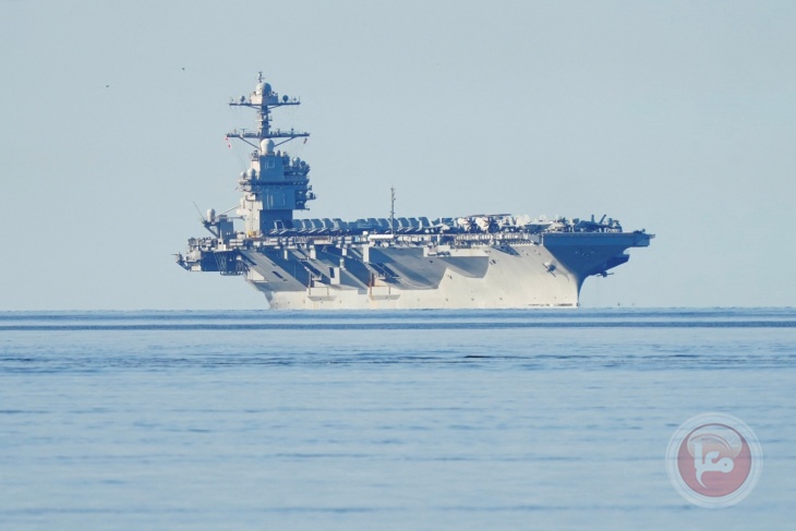 "Gerald Ford".. Learn about the largest aircraft carrier coming to fight Gaza