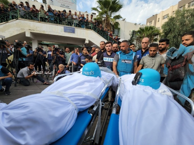 نقابة الصحفيين: في غزة 9 شهداء و20 إصابة وفقدان 3 وتدمير 50 مؤسسة إعلامية و45 انتهاك بالضفة