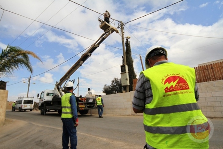Jerusalem Electricity Company: We continue to provide our services and confirm the readiness of our crews for all circumstances