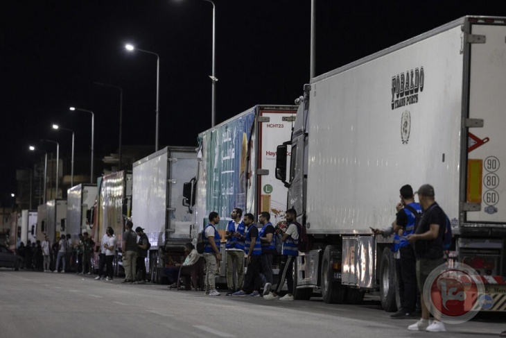 United Nations: 61 aid trucks arrive in northern Gaza