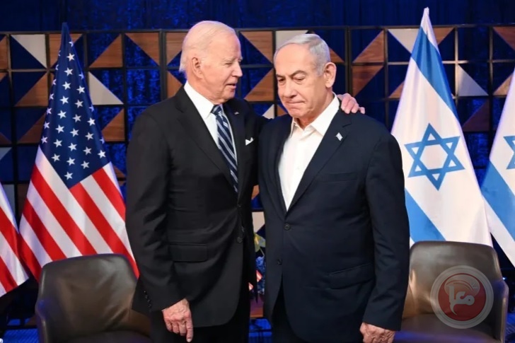 Biden and Netanyahu are discussing determining the prisoner file and increasing aid to Gaza