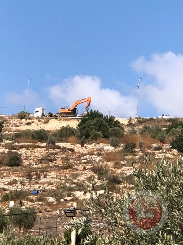 تجريف مساحات واسعة بكفر الديك