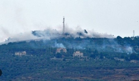 Hezbollah bombs 5 Israeli sites