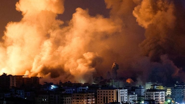 The occupation continues to bomb civilian homes in the Gaza Strip