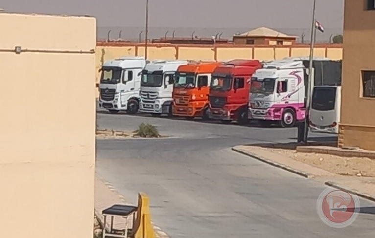 48 aid trucks crossed from Egypt to the Gaza Strip today