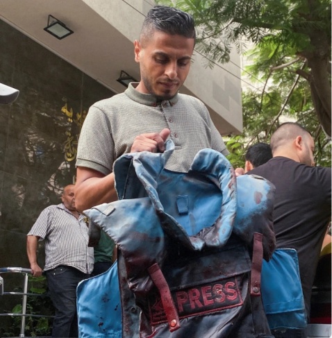 Occupation to Reuters  And “Agence France-Presse”: We do not guarantee the safety of your journalists in Gaza