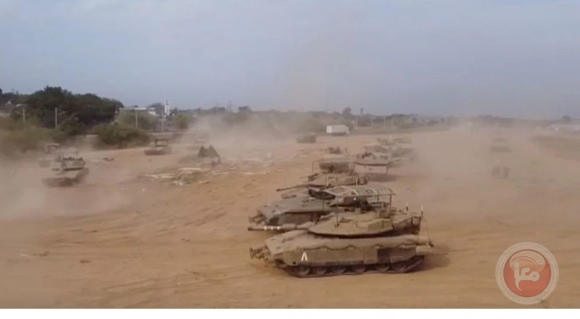 The occupation claims to expand the ground incursion and attack 300 targets in Gaza